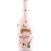 Baileys Strawberries & Cream | B-Corp zertifiziert | Original Irish Cream Likör | köstlicher Erdbeergeschmack | DER Sommerhit jetzt das ganze Jahr | 17% vol | 500ml Einzelflasche
