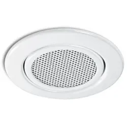 Brumberg 00309307 Einbaulautsprecher 3 / 4 W, 20 Ohm, rund, weiss glänzend