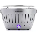 Lotusgrill Holzkohlegrill Silber Metallic Sonderfarbe