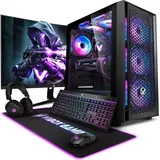 Vibox X-182 Gaming PC Set Komplett - Monitor 27 Zoll - Intel Core i9 14900KF 6,0 GHz - Nvidia RTX 5090 32 GB - 32 GB RAM - 2 TB NVMe M.2 SSD - Wind...