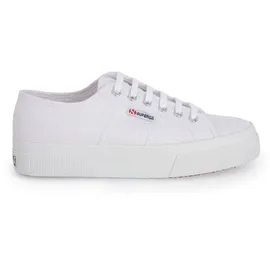 SUPERGA Damen Plateau Sneaker - Blau,Rot,Weiß - 39