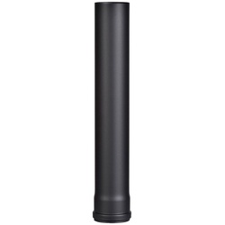 Firefix Ofenrohr, 100 mm, 500 mm lang schwarz