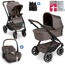 ABC-Design ABC Design 3in1 Kombi-Kinderwagen-Set Samba 2 All in - Braun