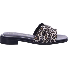 Marco Tozzi Damen Pantoletten Elegant Sommer, Mehrfarbig (Leo Dune), 39 EU