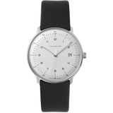 Junghans 41/4461-Nappa max bill Quarz Herrenuhr mit 2 Lederbändern