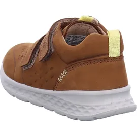 superfit Baby Jungen BREEZE Sneaker, BRAUN/GELB 3020