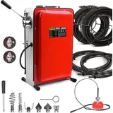 XIIW Rohrreinigungsmaschine 16mm 33M Rot