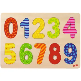 GoKi Einlegepuzzle Zahlen 0-9 (57574)