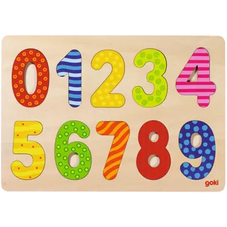 GoKi Einlegepuzzle Zahlen 0-9 (57574)