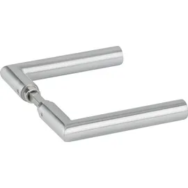 Hermat Glastürdrückerpaar 1802 BASIC 02 VA Gehrungsform 4-KT.8mm HERMAT