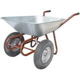 MÜBA Schubkarre Zweirad 85l Luftrad 24kg Stahlfelge m.Kugell.