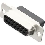 MH CONNECTORS MHDBC15-SS 2101-0190-12 D-SUB Buchsenleiste 180 Polzahl: 15 Crimpen 1 St.