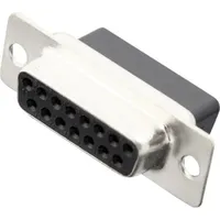 MH CONNECTORS MHDBC15-SS 2101-0190-12 D-SUB Buchsenleiste 180 Polzahl: 15 Crimpen 1 St.
