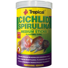 Tropical Cichlid Spirulina Medium Sticks, 1er Pack (1 x 1000 ml)