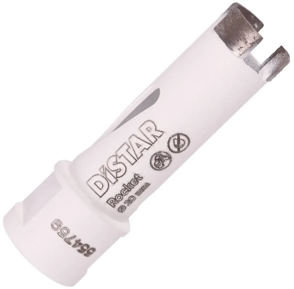 DiSTAR Diamantbohrkrone ROCKET (Ø 20 / 35 / 45 / 50 / 55 / 65 / 68 mm) | 35 mm