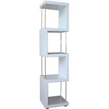 Hti-Living Standregal 30126 1-tlg. 40 x 30 x 180 cm Weiß