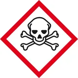 SafetyMarking GHS-Gefahrenpiktogramm 06 Totenkopf 5,2 x 5,2 cm