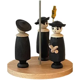 Zeidler Holzkunst Zeidler Holzkunst, Weihnachtsdeko, Kleine Pyramide mit Seiffener Kirche für 3 TL