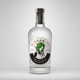 GINSANITY Premium Dry Gin „Classic“ | mit frischem Ingwer, Koriander, Chilischoten und frisch gestoßenem Pfeffer | Geschenkidee | Handcrafted in Köln | 0,5 L