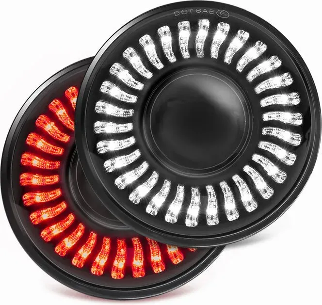 COLIGHT 7-Zoll RGB LED Halo-Scheinwerfer mit App-Steuerung, Farbverfolgung DRL runde Scheinwerfer für Jeep Wrangler JK, TJ, LJ, CJ, Harley-Davidson & Offroad-Fahrzeuge