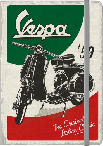 Nostalgic Art Vespa - The Italian Classic, ordinateur portable - 22 cm x 1 cm x 15 cm