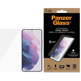 PANZER GLASS PanzerGlass Edge-to-Edge Case Friendly AntiBacterial für Samsung Galaxy S22