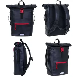 Elephant Gin Time Bag Rucksack Schwarz
