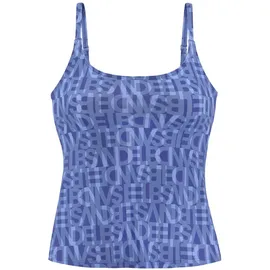 ELBSAND Bikini-Top Letra Blau 36 Cup C/D