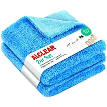 AlClear Mikrofasertücher Küche Set 2-teilig 40 x 40 cm