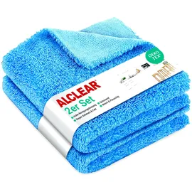 AlClear Mikrofasertücher Küche Set 2-teilig 40 x 40 cm