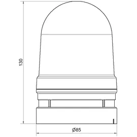Werma Midi TwinFLASH Combi 461.420.60 2St.