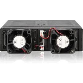 ICY Dock ToughArmor MB699VP-B V3 - Gehäuse für Speicherlaufwerke - 2.5" (6,4 cm) - PCIe 4.0 U.2 U.3 - Schwarz