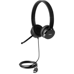Lenovo 4XD0X88524 Kopfhörer & Headset Kabelgebunden Kopfband Büro/Callcenter Schwarz