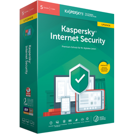 Kaspersky Lab Internet Security 2019 UPG 5 Geräte PKC DE Win Mac Android iOS