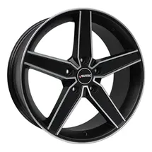 Autec Delano 7,5 x 17 5 x 108 ET45 Schwarz matt poliert
