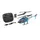 CARSON RC-Hubschrauber Easy Tyrann 280 2,4G 100% RTF blau (500507173)