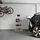 Relaxdays Schwerlastregal, HxBxT: 138x60x40 cm, 200 kg, Stahl, 4 Ebenen, Lagerregal, Keller, Garage, zum Stecken, Silber