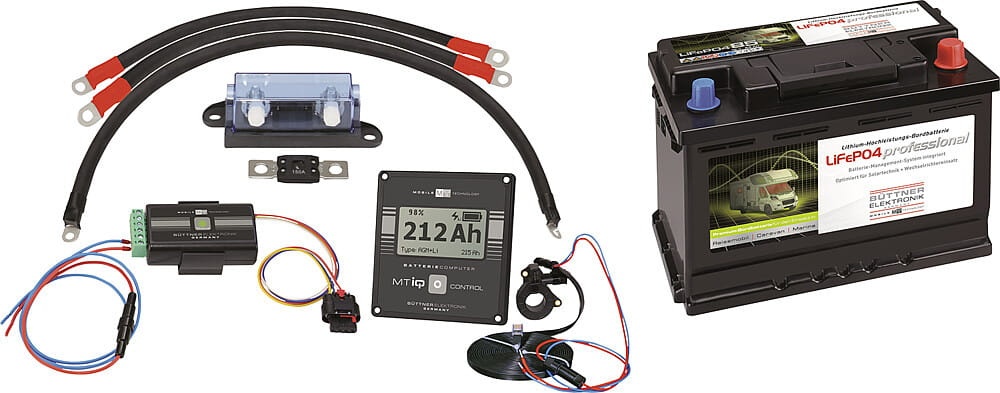 BÃttner Elektronik Batterie- Power- Unit Und Batterie- Computer Control     mit MTLI0085