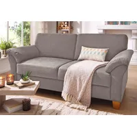 Home Affaire 3-Sitzer »Borkum« mit Federkern grau