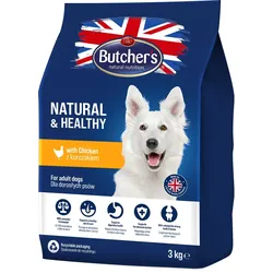 BUTCHER'S Natural&Healthy Dog Dry mit Huhn 3 kg