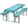 nyvi Bierbankauflagen Set 240 x 90 cm aqua 3-tlg.