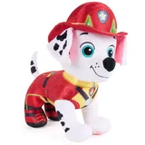 PAW PATROL: Der Dino Film, Marshall Dino-Rettungsplüsch, kuscheliger 25 cm Fellfreund mit Geräuscheffekten, für Kinder ab 3 Jahren