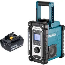 Makita DMR 116 T1 schwarz + 1 x 5,0 Ah Akku