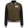 Queen Kerosin Collegejacke Unisex Grün XL
