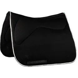 Acavallo 3D Spacer Memory Foam Square Dressage, Black