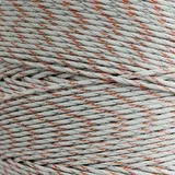 ZGM Weidezaunlitze Premium 400 m Weiß/Orange