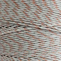 ZGM Weidezaunlitze Premium 400 m Weiß/Orange