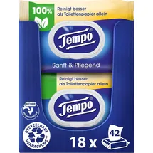 Tempo Toilettenpapier feucht Sanft Pflegend 18 St.