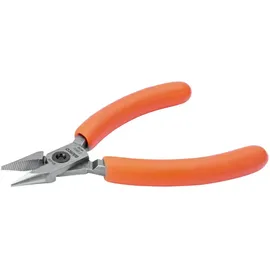 BAHCO Kompakte Flachrundzangen Mit Orangefarbenen Pvc-griffen 144 Mm - Industrieverpackung