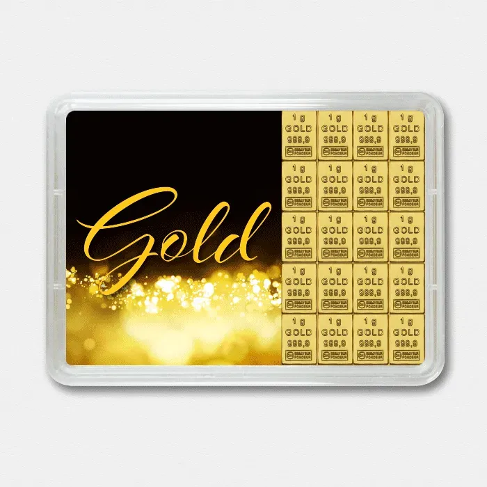 Goldbarren 20g 